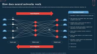 How Does Neural Networks Work A Beginners Guide To Neural AI SS