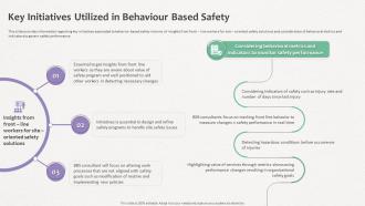 How Does Organization Impact Human Key Initiatives Utilized In Behaviour Based Safety