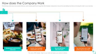How does the company work deliveroo investor funding elevator