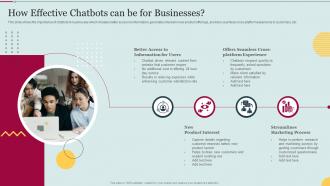 How Effective Chatbots Can Be For Businesses E Marketing Approaches To Increase