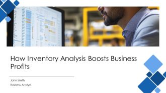 How Inventory Analysis Boosts Business Profits PPT Demonstration AT