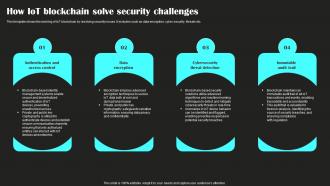 How Iot Blockchain Solve Security Challenges