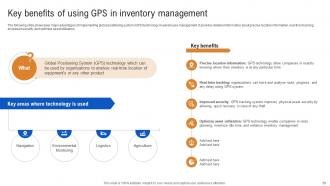 How IoT In Inventory Management Streamlining Supply Chain Visibility Powerpoint Presentation Slides IoT CD Unique Visual