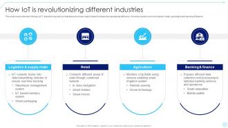 How IoT Is Revolutionizing Accelerating Business Digital Transformation DT SS