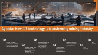 How IoT Technology Is Transforming Mining Industry Powerpoint Presentation Slides IoT CD Impactful Multipurpose