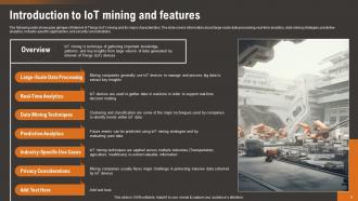 How IoT Technology Is Transforming Mining Industry Powerpoint Presentation Slides IoT CD Compatible Multipurpose