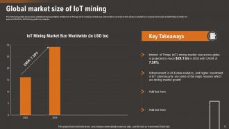 How IoT Technology Is Transforming Mining Industry Powerpoint Presentation Slides IoT CD Visual Multipurpose
