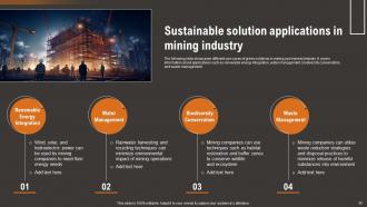 How IoT Technology Is Transforming Mining Industry Powerpoint Presentation Slides IoT CD Researched Attractive
