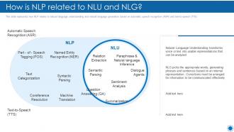 How is nlp related to nlu and nlg natural language processing it