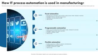 How IT Process Automation Is Used In Manufacturing