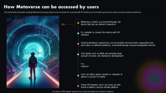 How Metaverse By Users Metaverse Explained Unlocking Next Version Of Physical World AI SS