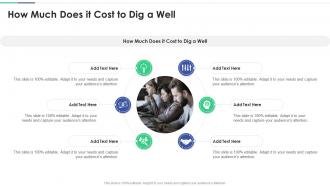 How Much Does It Cost To Dig A Well In Powerpoint And Google Slides Cpp