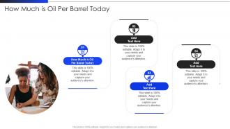 How Much Is Oil Per Barrel Today In Powerpoint And Google Slides Cpp