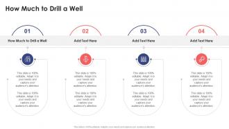 How Much To Drill A Well In Powerpoint And Google Slides Cpp