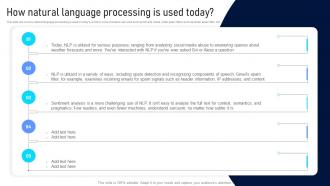 How Natural Language Processing Is Used Today Natural Language Processing Applications IT