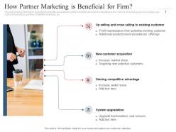 How partner marketing is beneficial for firm co marketing initiatives to reach