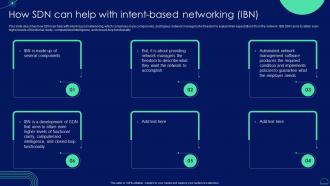 How SDN Can Help With Intent Based Networking Ibn Ppt Background