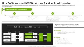 How Softbank Used NVIDIA Maxine For Virtual Improve Human Connections AI SS V