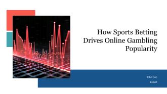 How Sports Betting Drives Online Gambling Popularity PPT Mockup AT