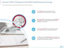 How the covid19 recession could affect health insurance coverage program ppt layout