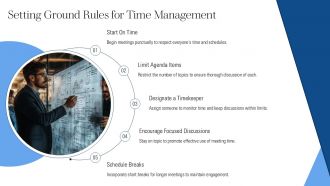 How To Allocate Time For Staff Meeting Agendas PPT Mockup AT Template Images