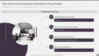 How To Attract And Retain The Best Talent Develop The Employee Experience Hypothesis