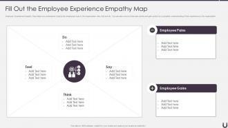 How To Attract And Retain The Best Talent Fill Out The Employee Experience Empathy Map