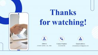 How To Boost Customer Engagement Through Thanks For Watching Ppt File Background Images