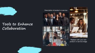 How To Build A Collaborative Workplace Culture PPT Template AT Colorful Visual
