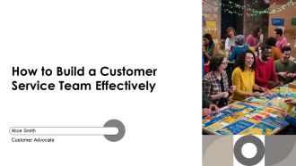 How To Build A Customer Service Team Effectively PPT Slides AT