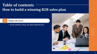 How To Build A Winning B2B Sales Plan Powerpoint Presentation Slides Good Content Ready
