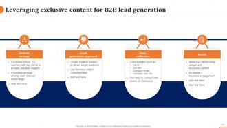 How To Build A Winning B2B Sales Plan Powerpoint Presentation Slides Interactive Content Ready