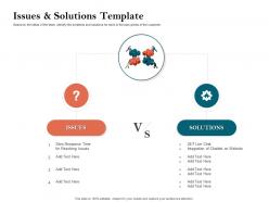 How to build the ultimate client experience issues and solutions template ppt slides diagrams