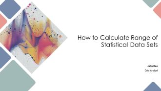 How To Calculate Range Of Statistical Data Sets PPT PowerPoint AT