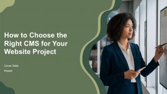 How To Choose The Right CMS For Your Website Project PPT Structure AT