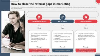 How To Close The Referral Gaps In Marketing Referral Marketing MKT SS V