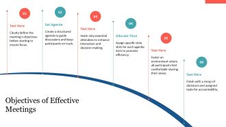 How To Conduct Business Meetings Effectively PPT Presentation AT Colorful Pre-designed