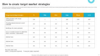 How To Create A Target Market Strategy Powerpoint Presentation Slides Strategy CD V Engaging Designed