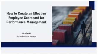 How To Create An Effective Employee Scorecard For Performance Management PPT Mockup AT