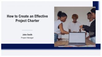 How To Create An Effective Project Charter PPT Template AT