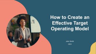 How To Create An Effective Target Operating Model PPT Structure AT