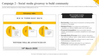 How To Create Cost Effective Campaign 2 Social Media Giveaway To Build Community MKT SS V