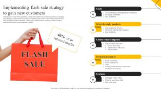 How To Create Cost Effective Implementing Flash Sale Strategy To Gain New Customers MKT SS V