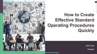 How To Create Effective Standard Operating Procedures Quickly PPT Template AT