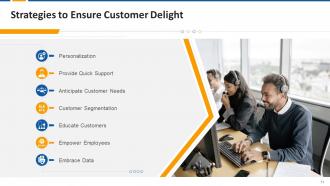How to Delight Customers Training Module on Customer Service Edu Ppt