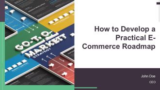 How To Develop A Practical E Commerce Roadmap PPT Outline AT