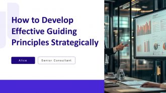 How To Develop Effective Guiding Principles Strategically PPT Mockup AT
