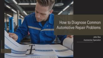 How To Diagnose Common Automotive Repair Problems PPT PowerPoint AT