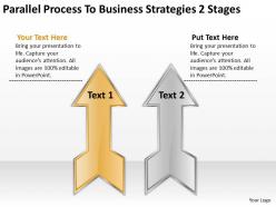 How to draw business process diagram 2 stages powerpoint templates ppt backgrounds for slides