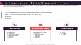 How To Execute Successful Digital Organization Transformation Management
